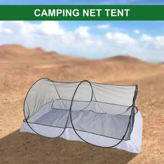 Foldable Camping Tent Pop Up Mesh Single Person Tent Portable Mesh Screen Room Canopy Sun Shelter Outdoor Anti-mosquito net Tent